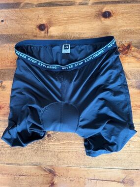 The North Face Black Padded Cycling Liner Shorts